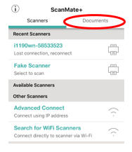 Default Location Screen